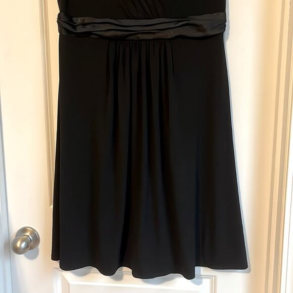 David’s Bridal Sleeveless Black Dress - Picture 3 of 8